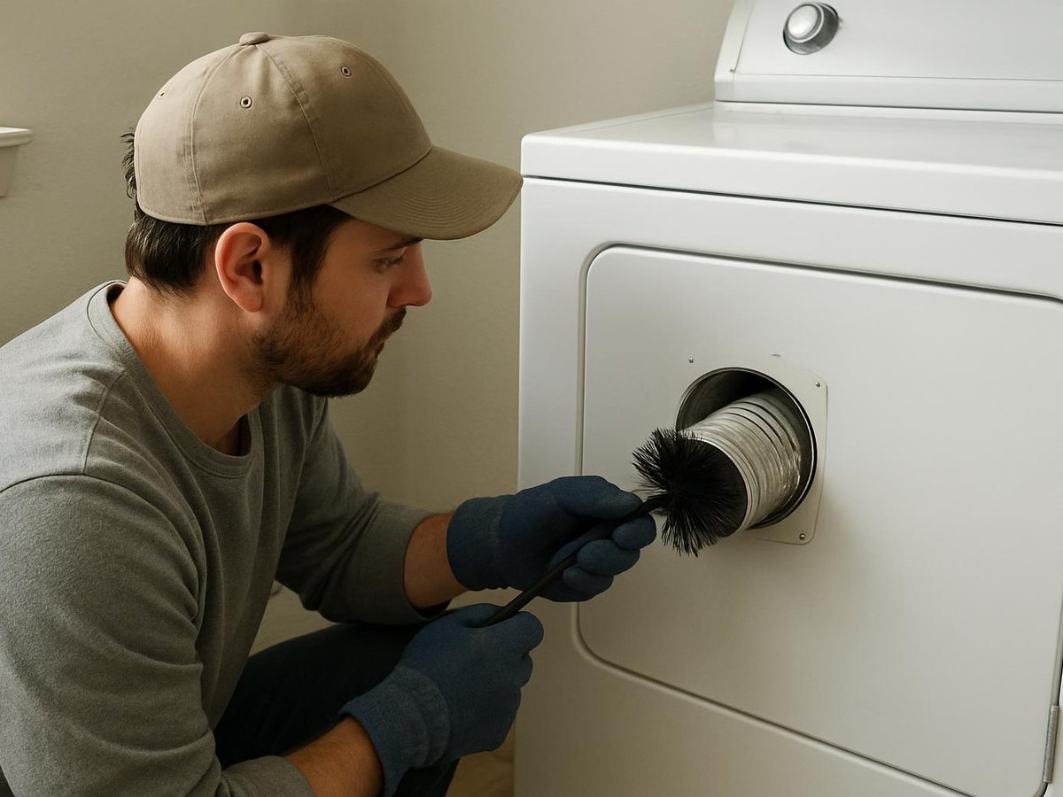 Lopez Dryer Vent Services work in Henderson